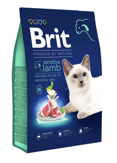 Brit Premium by Nature Cat Sensitive Lamb