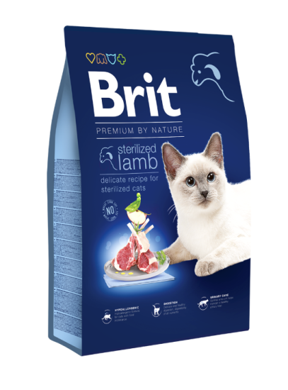 Brit Premium by Nature Cat Sterilised Lamb