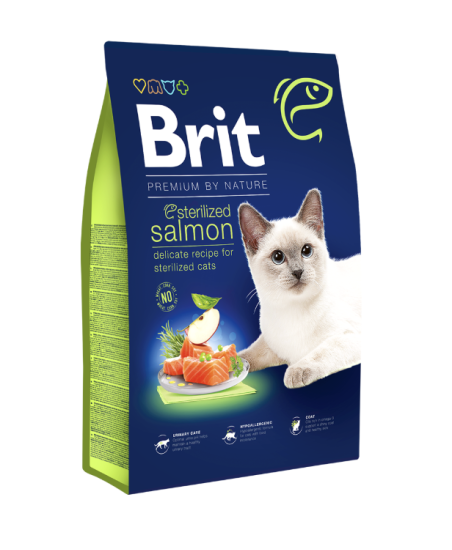Brit Premium by Nature Cat Sterilised Salmon