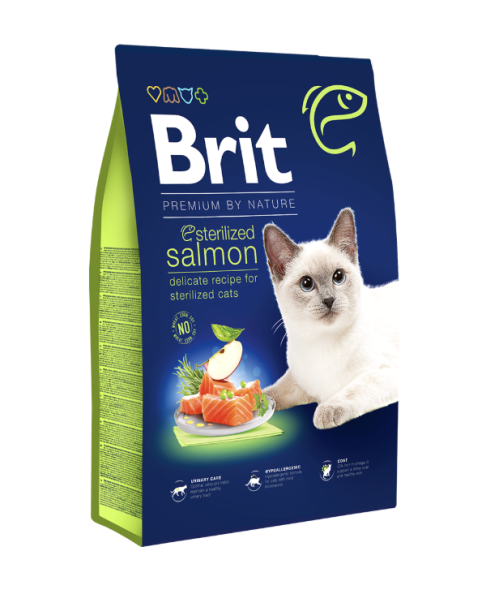 Brit Premium by Nature Cat Sterilised Salmon
