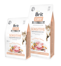 Brit Care Cat Grain-Free SENSITIVE HEALTHY DIGESTION AND DELICATE TASTE