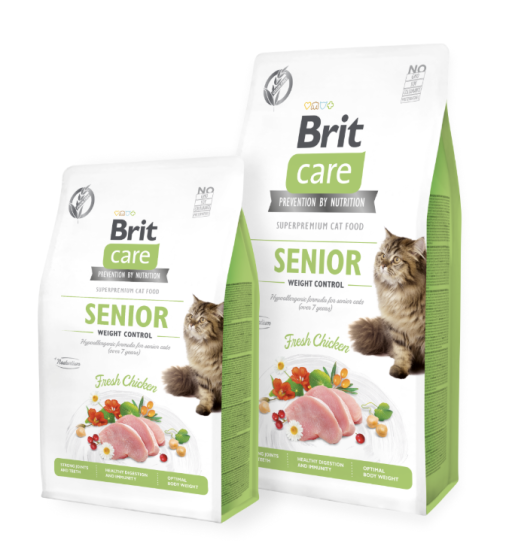 Brit Care Cat Grain-Free SENIOR AND WEIGHT CONTROL
