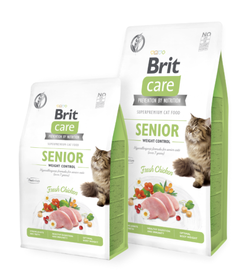 Brit Care Cat Grain-Free SENIOR AND WEIGHT CONTROL