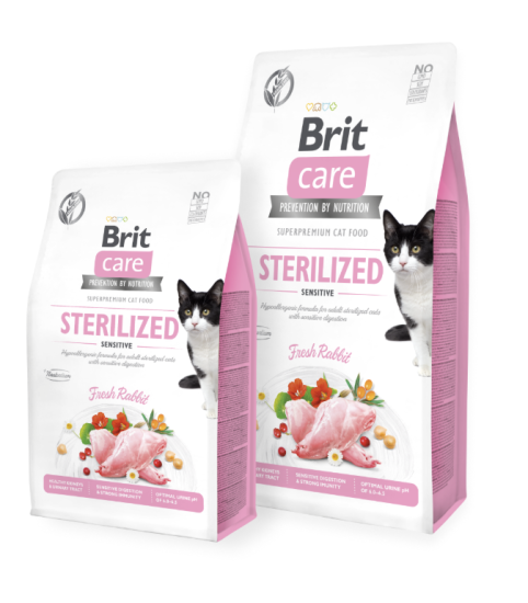 Brit Care Cat Grain-Free STERILIZED SENSITIVE