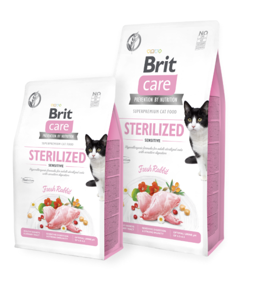 Brit Care Cat Grain-Free STERILIZED SENSITIVE