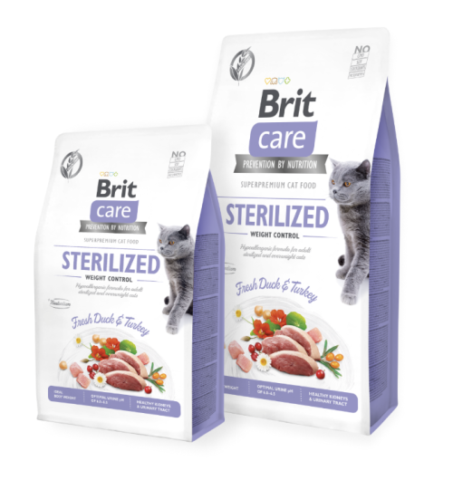 Brit Care Cat Grain-Free STERILIZED AND WEIGHT CONTROL
