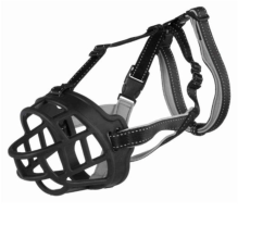 Trixie nagobčnik za pse silikonski