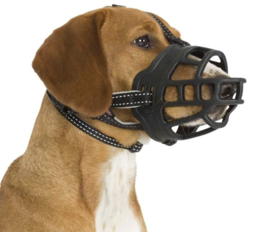 Trixie nagobčnik za pse silikonski