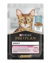 PRO PLAN DELICATE DIGESTION z morsko ribo v omaki